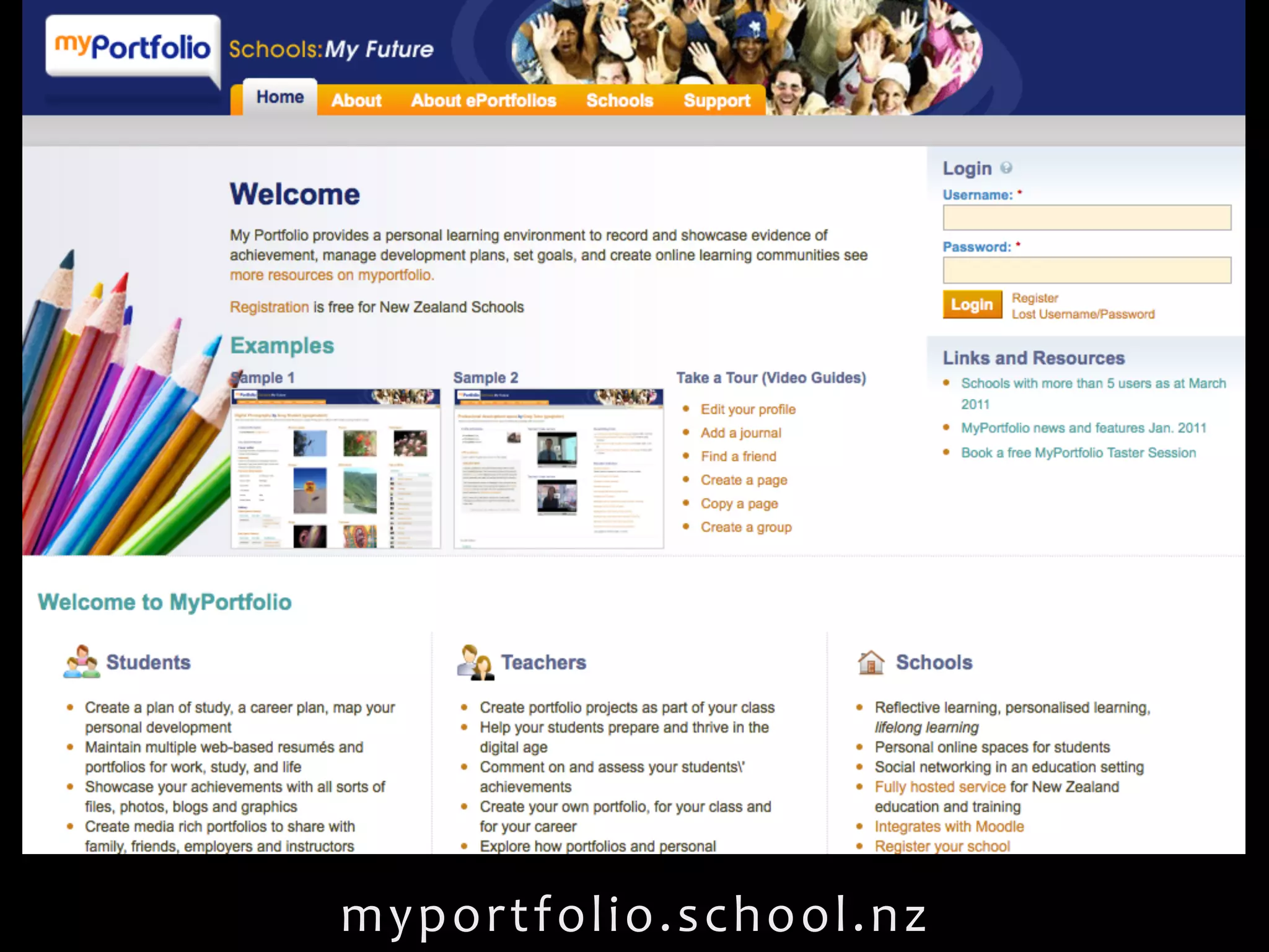 mypor tfolio.school.nz
 