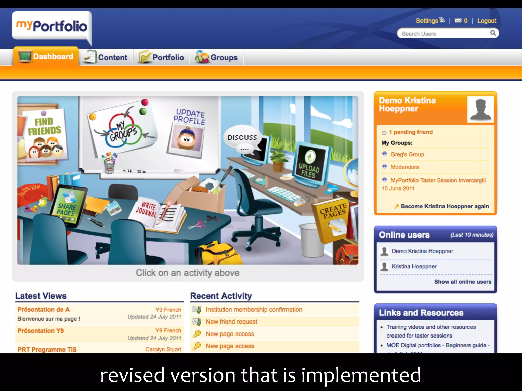 revised	
  version	
  that	
  is	
  implemented
 