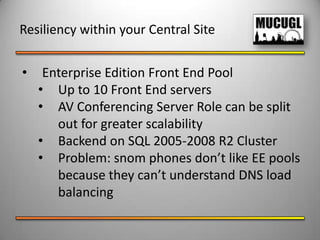 Don’t know what I’m talking about? New Resiliency Features in LyncDNS Load Balancing
