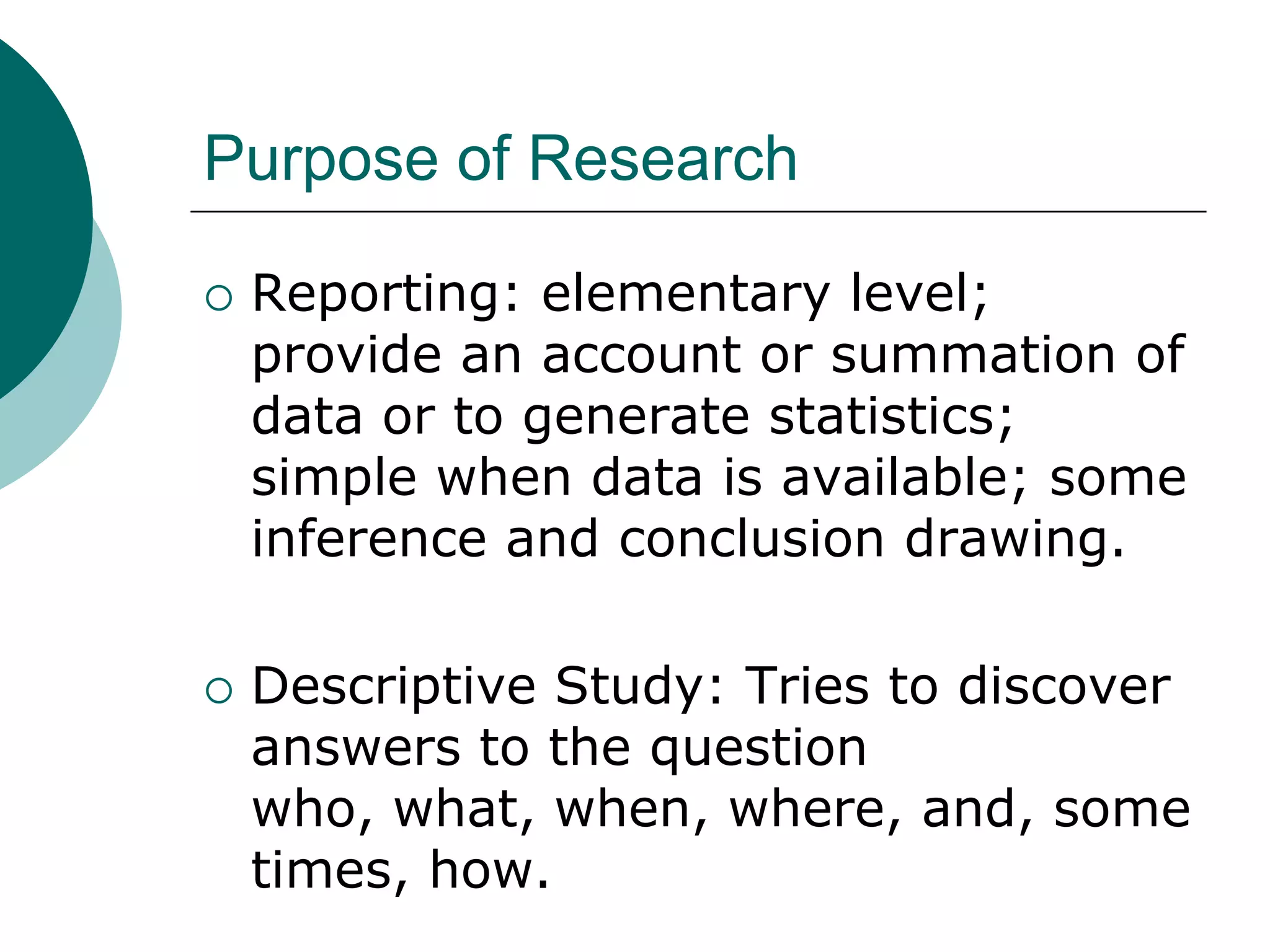 Managers and Research: The value of acquiring research skillsManager as research-based decision makerSubordinate employee as researcherManager as research service buyer or evaluatorManager as evaluator of secondary data sourceResearch specialist