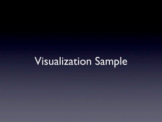 Visualization Sample
 