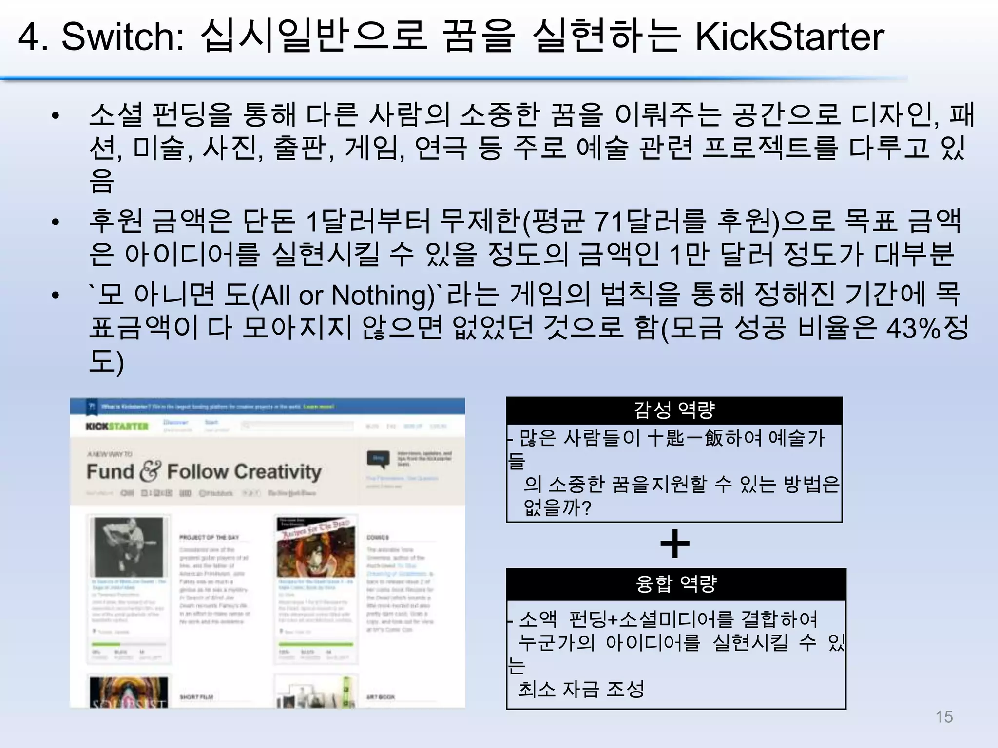 마케터는 회원 가입 비용을 지불하고 제작자는 무료로 이용하는 게임의 법칙 운영+7