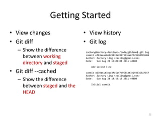 Fundamentals and basics of Git and commands | PPT