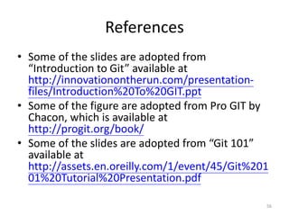 Fundamentals and basics of Git and commands | PPT