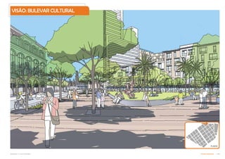Subproduto 5.1: Pue Consolidado Partido Urbanístico  
VISÃO: BULEVAR CULTURAL
PLANTA
 