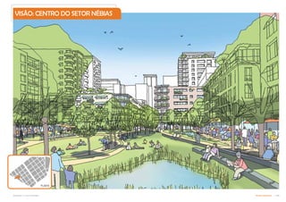 Subproduto 5.1: Pue Consolidado Partido Urbanístico  +
VISÃO: CENTRO DO SETOR NÉBIAS
PLANTA
 