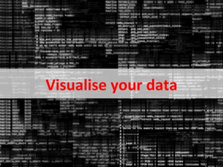 Visualise	
  your	
  data	
  


August	
  2011	
               ©	
  Datalicious	
  Pty	
  Ltd	
     10	
  
 