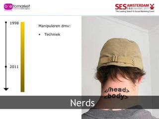 1998 2011 Manipuleren dmv: Techniek Nerds 
