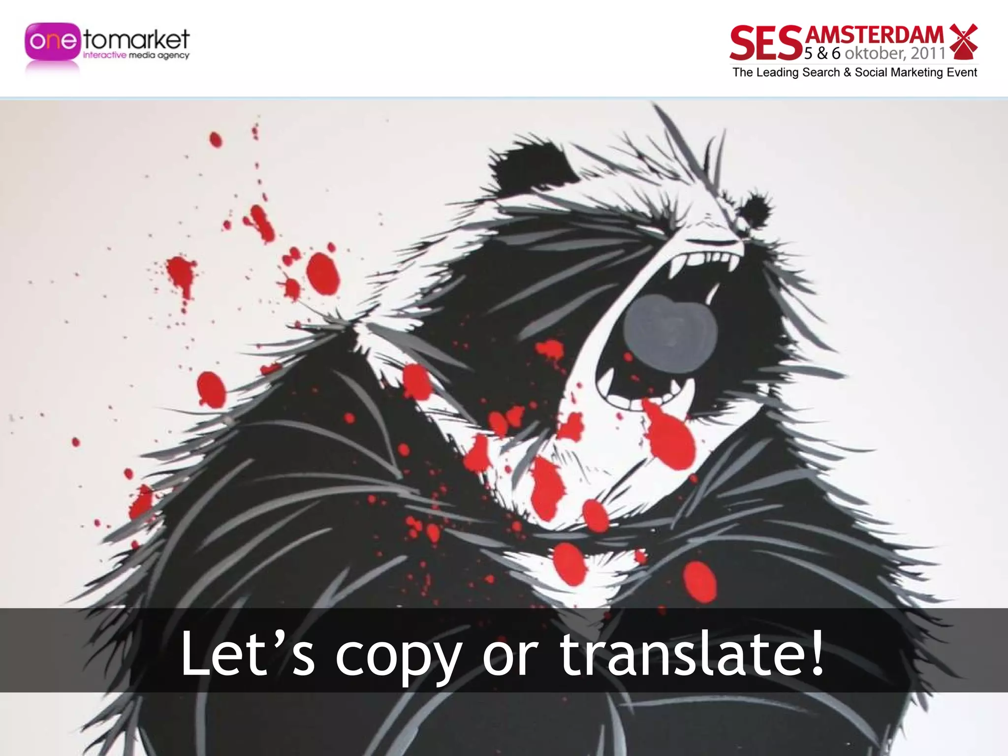 Let’s copy or translate! 