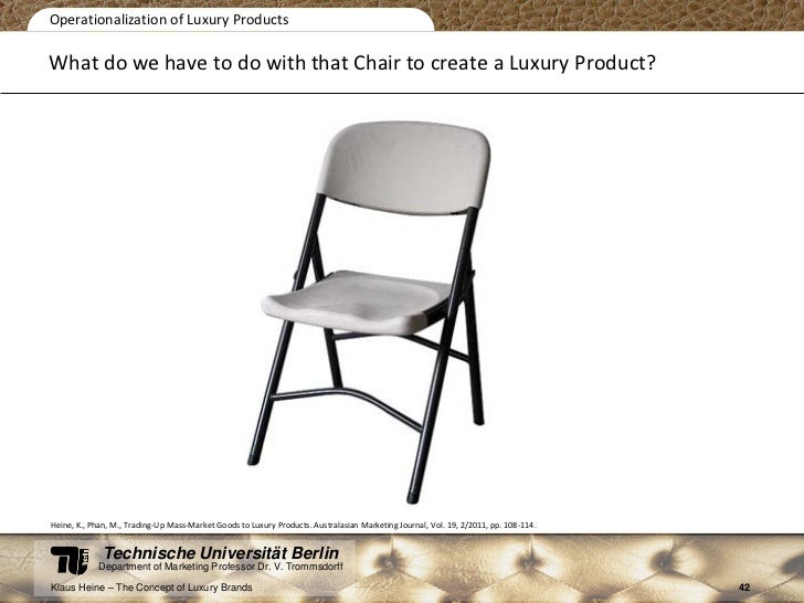 the concept of luxury brands Concept of luxury has expanded from materialism to time and passion, and become eventually more consumers prefer the luxury goods with superior quality. the concept of luxury brands Concept of luxury has expanded from materialism to time and passion, and become eventually more consumers prefer the luxury goods with superior quality.