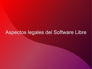Licencias de Software Libre | PDF