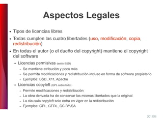Licencias de Software Libre | PDF