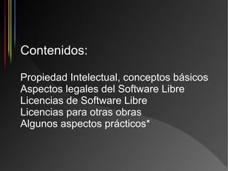 Licencias de Software Libre | PDF