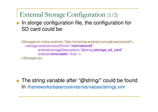 Android Storage - Internal and External Storages | PDF