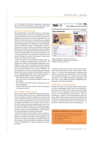 Die Do´s & Dont´s des Hochschulmarketing