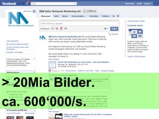 > 20Mia Bilder. ca. 600 ‘000/s. 