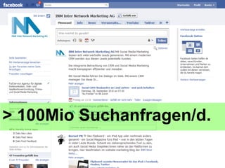 > 100Mio Suchanfragen/d. 