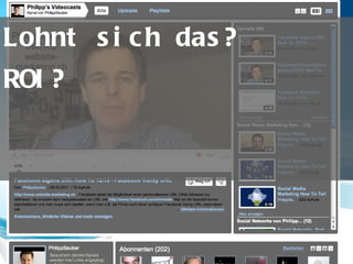 Lohnt sich das? ROI? 