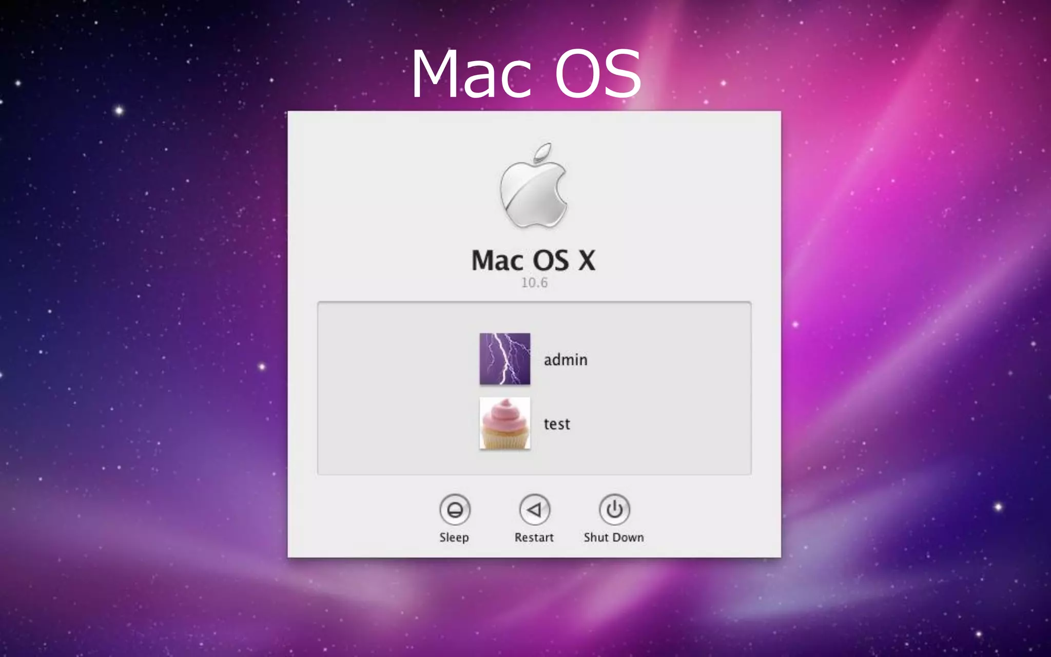 Mac OS
 