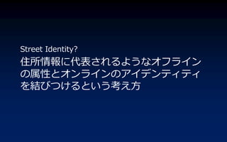 Street Identity?
ס˴褦ʥե?
Ԥȥ???ǥ??
YӤĤȤ
 