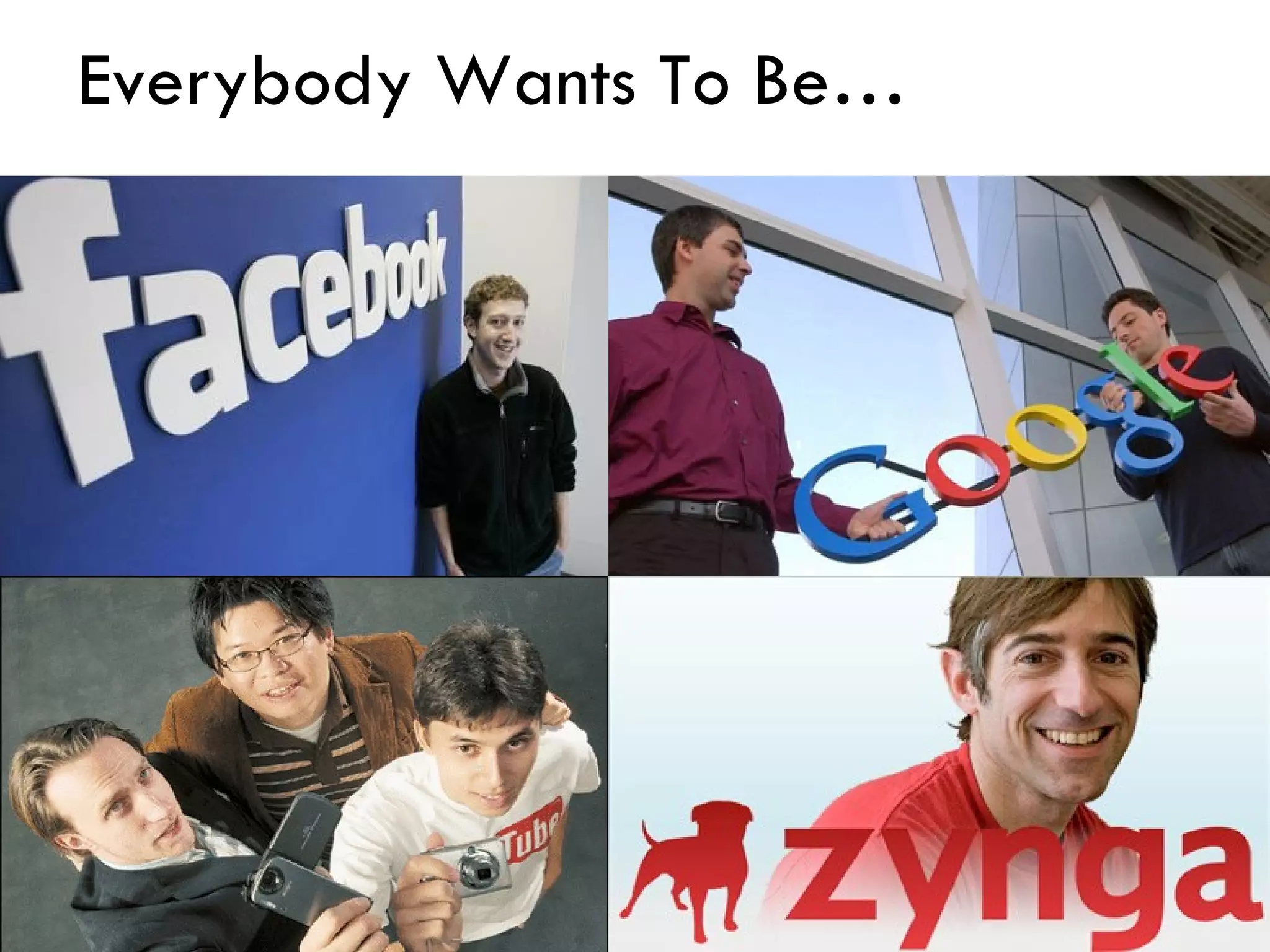 Everybody Wants To Be… 