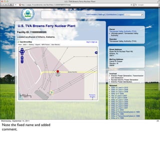 Wednesday, September 14, 2011   25

Note the ﬁxed name and added
comment.
 