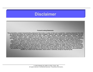 Disclaimer


                                                        Forward-Looking Statements

This presentation contains forward-looking statements that involve a number of risks and uncertainties, including statements that relate
     to, among other things, the Company's objectives, goals, strategies, intentions, plans, beliefs, expectations and estimates, and can
    generally be identified by the use of words such as "may", "will", "could", "should", "would", "likely", "expect", "intend", "estimate",
       "anticipate", "believe", "plan", "objective" and "continue" (or the negative thereof) and words and expressions of similar import.
    Although the Company believes that the expectations reflected in such forward-looking statements are reasonable, such statements
           involve risks and uncertainties, and undue reliance should not be placed on such statements. Certain material factors or
       assumptions are applied in making forward-looking statements, and actual results may differ materially from those expressed or
      implied in such statements. Important factors that could cause actual results to differ materially from expectations include but are
        not limited to: general business and economic conditions (including but not limited to currency rates and creditworthiness of
     customers); Company liquidity and capital resources, including the availability of additional capital resources to fund its activities;
     level of competition; changes in laws and regulations; legal and regulatory proceedings; the ability to adapt products and services
    to the changing market; the ability to attract and retain key executives; and the ability to execute strategic plans. The Company does
       not undertake any obligation to update publicly or to revise any of the forward-looking statements contained in this presentation,
                          whether as a result of new information, future events or otherwise, except as required by law.




                                                  © LION E-Mobility AG, WKN: A1JG3H, Ticker: LMI
                                        All rights reserved. Confidential Business / Proprietary Information.
 