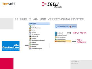 Beispiel  2:  Ab-  und  VerrechnungssystemInput an VKAbr.Details
