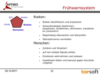 Projekt in weitere Phasen aufteilen und Unerledigtes in nächste Phase verschieben