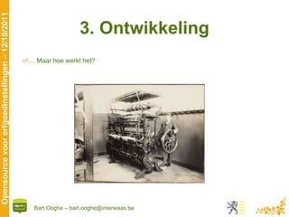 3. Ontwikkeling …  Maar hoe werkt het? © Stadsarchief Sint-Niklaas 