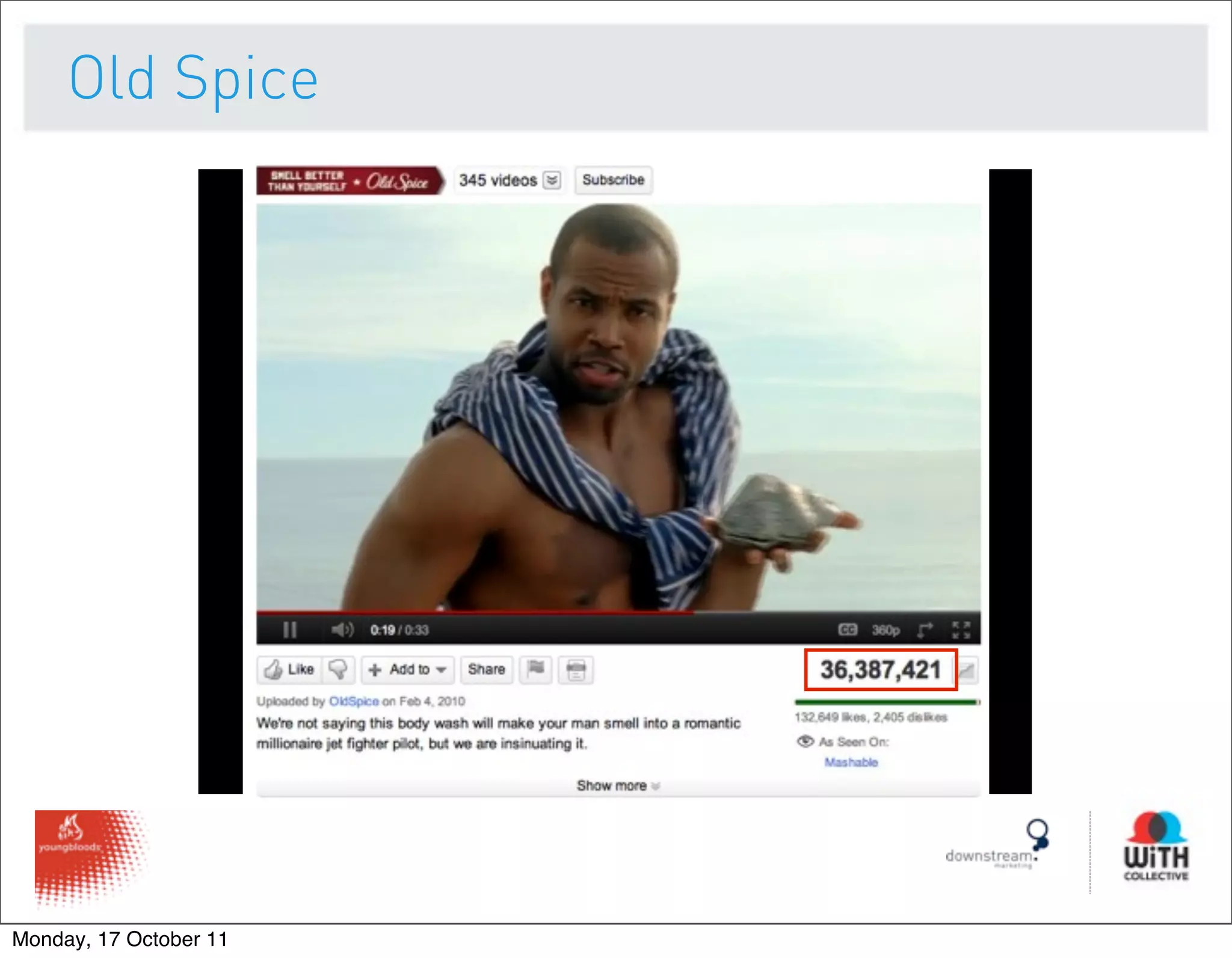 Old Spice




Monday, 17 October 11
 