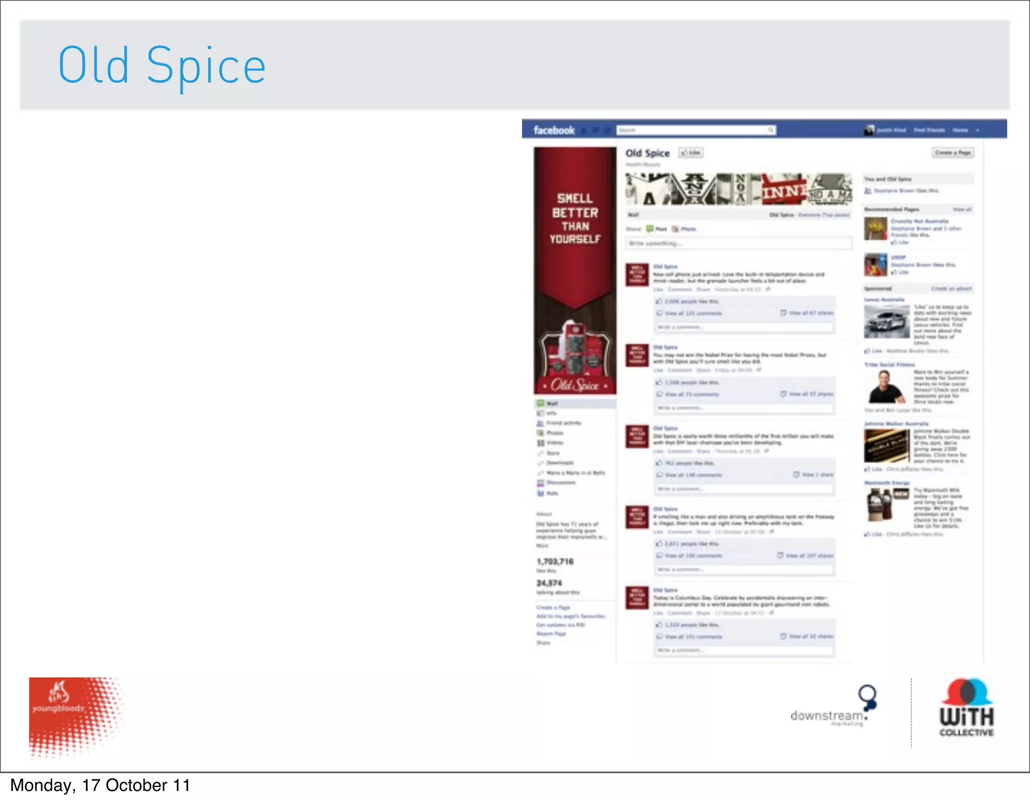 Old Spice




Monday, 17 October 11
 