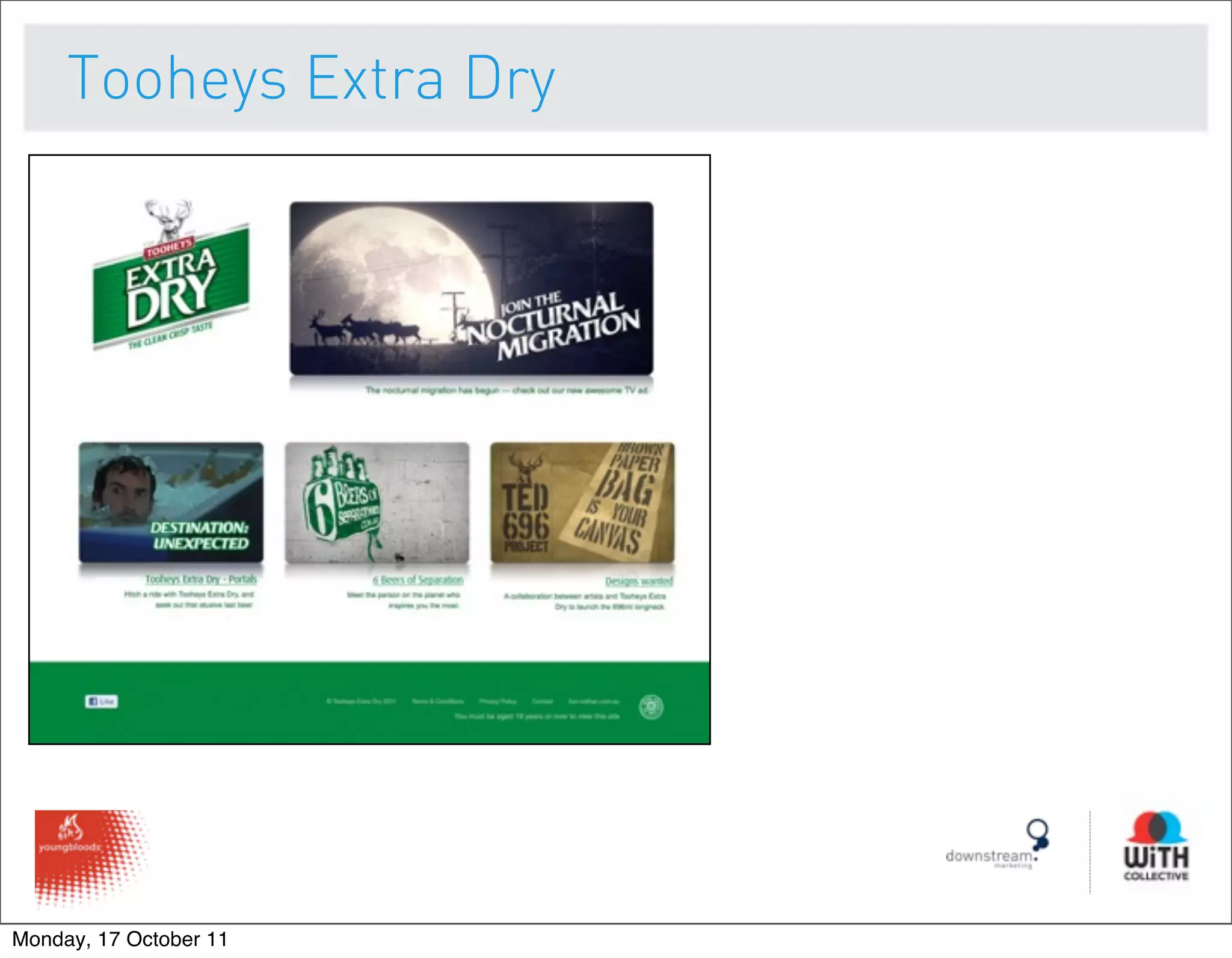 Tooheys Extra Dry




Monday, 17 October 11
 