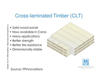 Wood Building Innovation using Cross-Laminated Timber | PDF