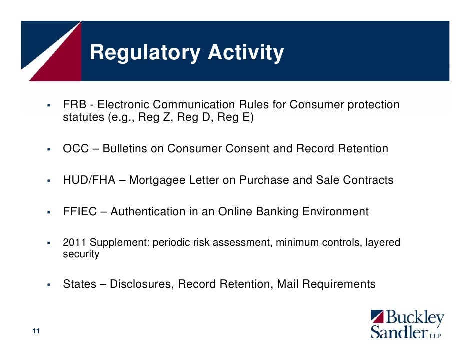 E Signature Webcast For Financial Services Legal Counsel Slides Ffiec Authentication Guidance Risk Assessment Template