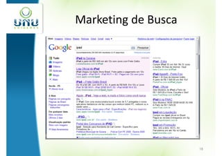Marketing de Busca




                     18
 