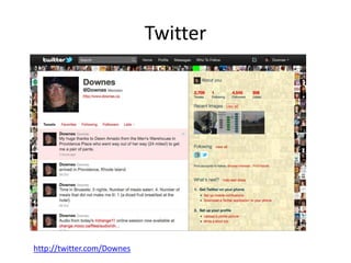 Twitter




http://twitter.com/Downes
 