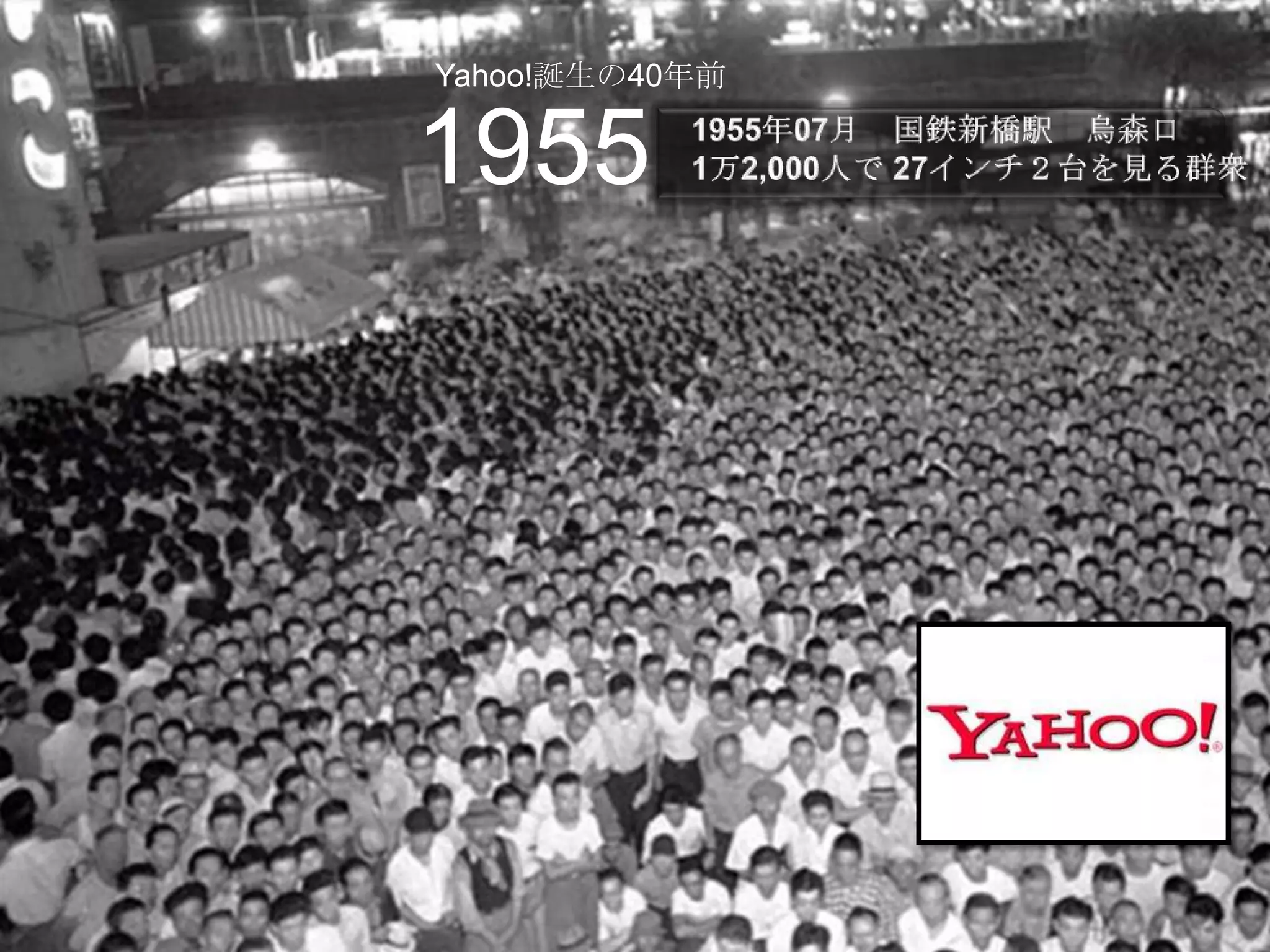 Yahoo!誕生の40年前


1955
 