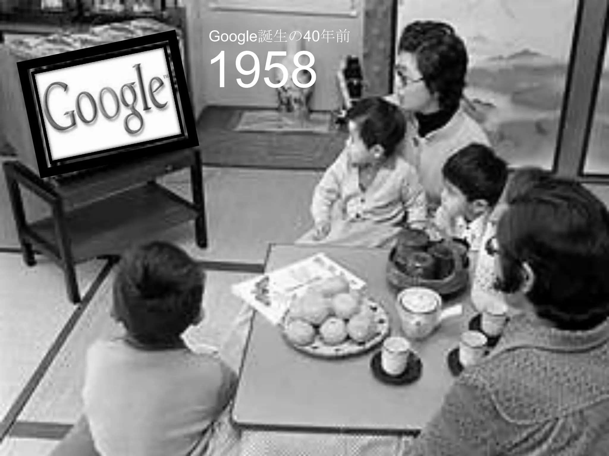 Google誕生の40年前


1958
 