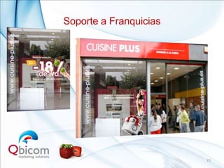 Soporte a Franquicias




                        15
 