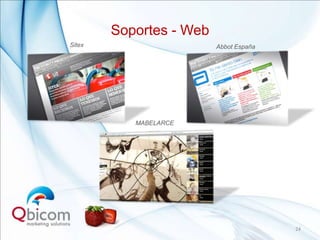 Soportes - Web
Sitex                    Abbot España




           MABELARCE




                                        24
 
