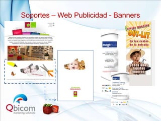 Soportes – Web Publicidad - Banners




                                      25
 