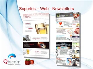 Soportes – Web - Newsletters




                               26
 