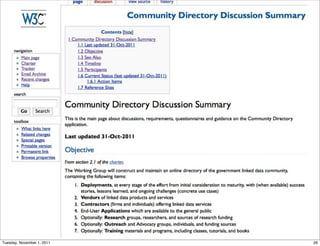 Tuesday, November 1, 2011   26
 