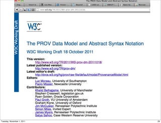 Tuesday, November 1, 2011   29
 