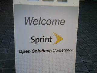 2011 Sprint Open Solutions conference