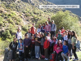 1ºESO A en Los Cahorros (10-11-2011) 