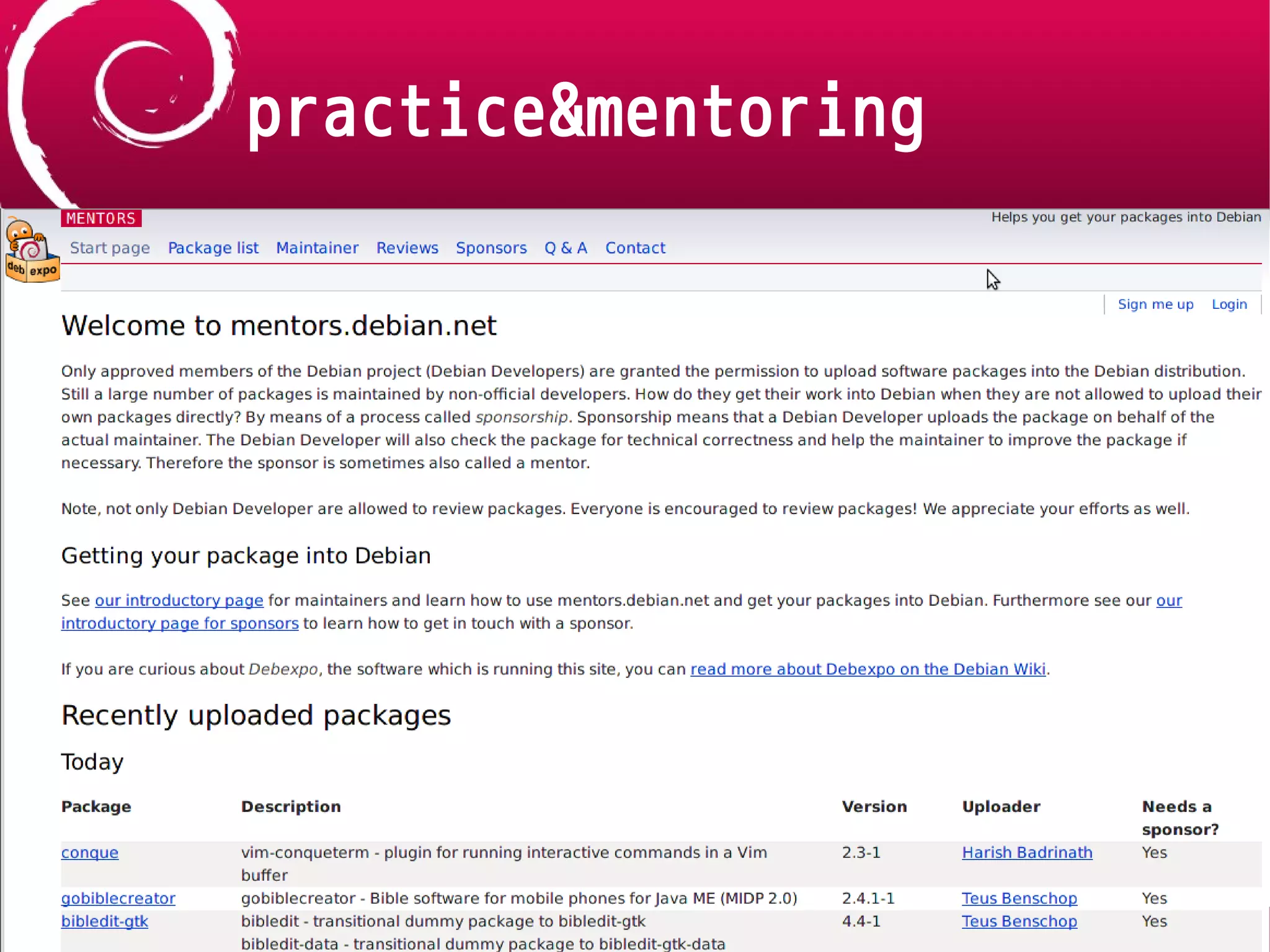 practice&mentoring
 