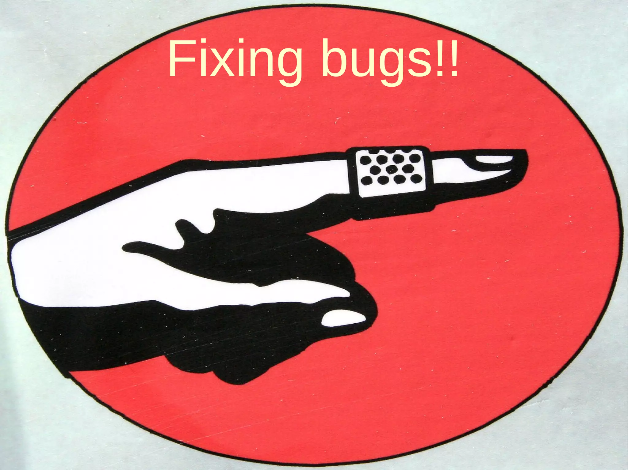 Fixing bugs!!
 