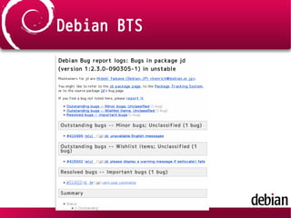 Debian BTS
 
